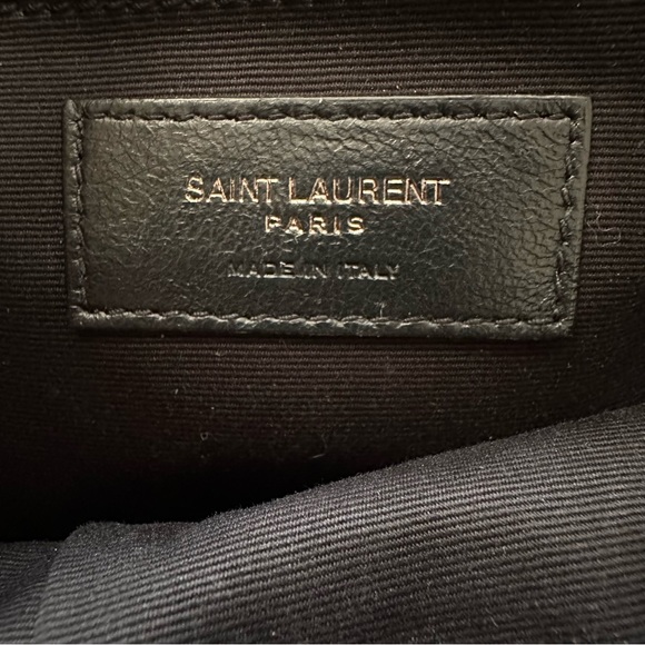 SAINT LAURENT Lou Matelasse Monogram YSL Calf Crossbody Bag - Picture 10 of 15